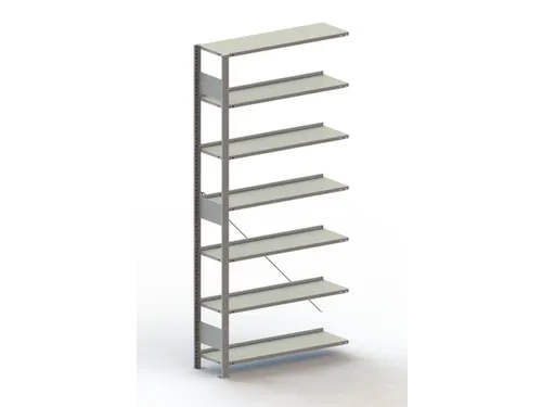 Inhaakstelling Aanbouwveld 2200x1006x336mm 7legborden 80kg