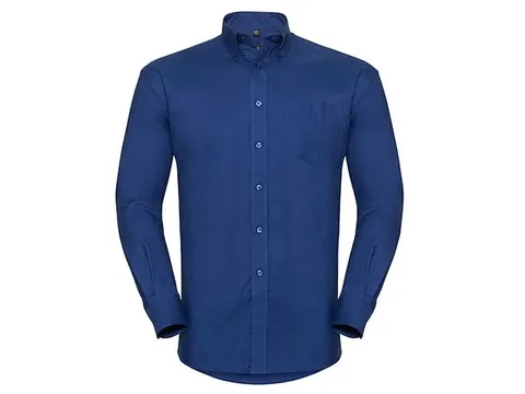 Russell Oxford Z932 overhemd met lange mouwen, blauw, maat 5XL, per st