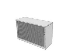 jaloeziedeurkast,HxBxD 720x1200x445mm,1xhouten vloer,1,5 OH,Bl-wit