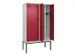 locker voor scheiding van kleding,HxBxD 2120x1200x500mm,4vak