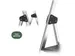 Escabeau aluminium 4 marches SL400 argent