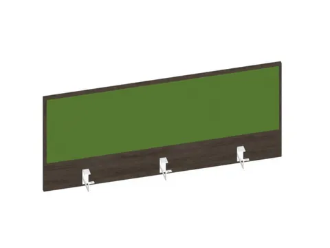 baliepaneel bureau aanbouw achter NV bruin hickory BN4011-rood 1200mm