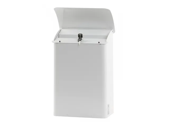 Wandbrievenbus Wit 29 Cm Staal