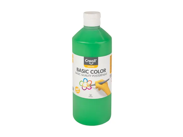 Plakkaatverf Creall Basic middengroen 500ml