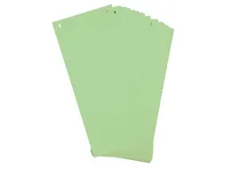 Tabstroken horiz180g perfo 105X240 groen