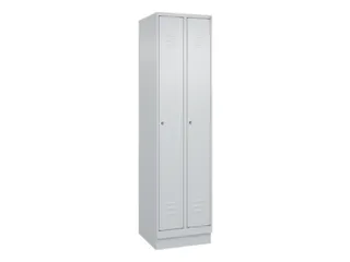locker,HxBxD 1950x500x500mm,2vak,vak B 250mm,cil.-slot,sokkel - 1