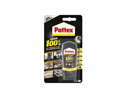 Alleslijm Pattex 100% tube 50 gram op blister