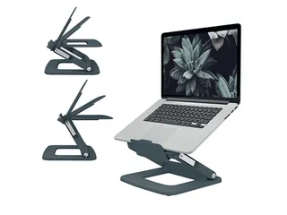 Leitz Ergo Laptopstandaard verstelbare multihoek Grijs - 7