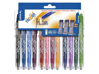 Rollerpen Pilot Frixion Ball 0.7 Set2Go BL-FR7 12 stuks medium punt - 1