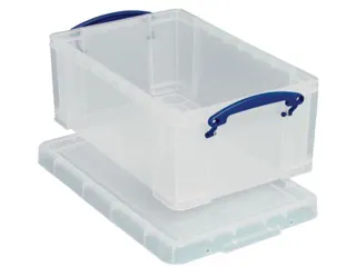 Opbergbox Really Useful 5 liter 340x200x125mm transparant wit - 1