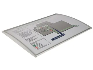 Vluchtplanbord A3 - 2