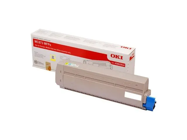 Toner Oki 45862814 geel