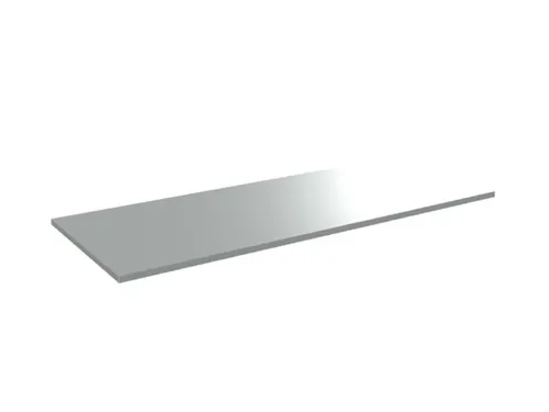 werkblad,BxD 2000x800mm,v. paktafel,blad grijs