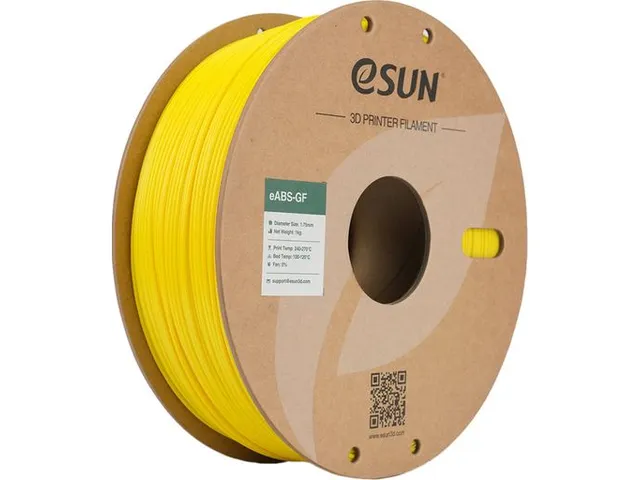 eSUN 3D printer Filament eABS-GF 1,75mm Geel 1kg