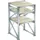 uittrekstelling voor zware lasten,HxBxD 2000x1290x1260mm,vaklast 800kg