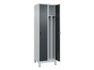 locker voor scheiding van kleding,HxBxD 1950x600x500mm,2vak - 2