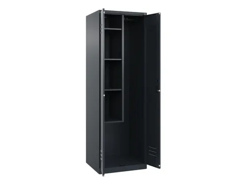 schoonmaakkast,HxBxD 1850x600x500mm,links 4vakken