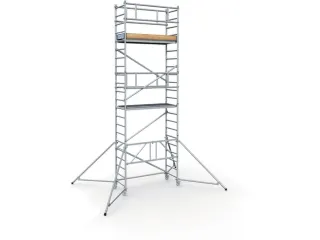 klapsteiger,platform BxD 1800x720mm,steiger H 4,55m,aluminium - 2