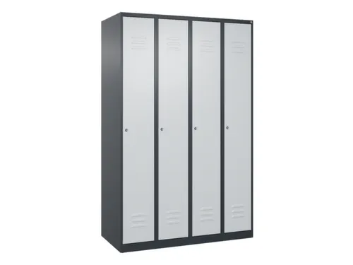locker,HxBxD 1850x1200x500mm,4vak,vak B 300mm,cil.-slot