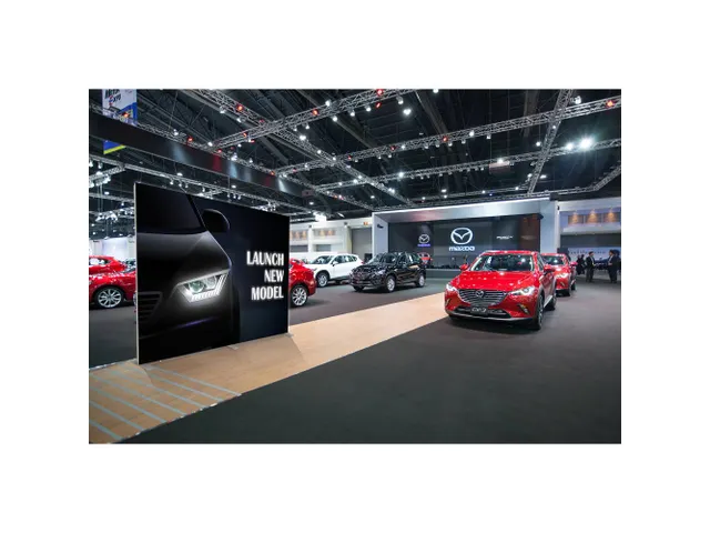 Bannerframe Brightbox XL 300x240cm LED verlicht, met draagtas