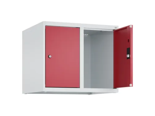opzetkast,v. locker,2vak.,vak B 300mm,HxBxD 500x600x500mm,vleugeldeur