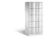 armoire multicases,corps RAL7035,face avant RAL7035