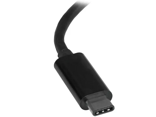 USB-C naar Gigabit Ethernet Adapter RJ45 Zwart