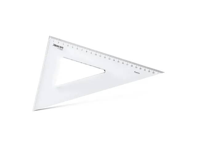 Tekendriehoek Aristo 25cm 60°/30° GeoCollege