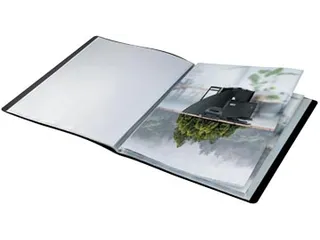 Recycle showalbum, ft A4, 20 hoezen, zwart - 4