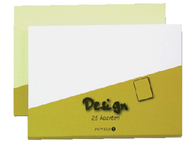 Dubbele kaarten Papyrus 105x148mm wit | EnveloppenStore.nl