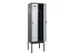 locker voor scheiding van kleding,HxBxD 2120x600x500mm,2vak