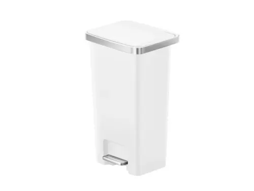 Hana 2 Pedaalemmer 45 liter Wit
