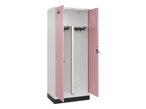 PBM-locker,HxBxD 1950x800x500mm,2vak,vak B 400mm,draaigrendel
