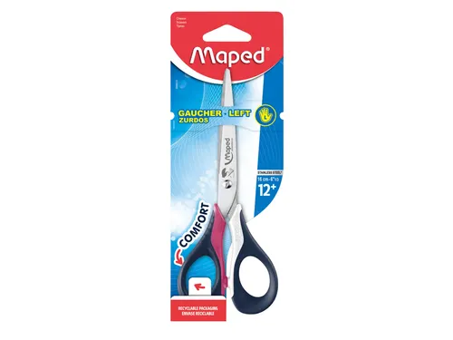 Schaar Maped Sensoft 16cm links assorti