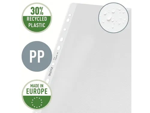Showtas Leitz 47100003 Premium A4 Pp 0.13mm Generfd 4-gaats