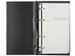 Telefoonalbum Kangaro 215x130mm A-Z 4-rings zwart