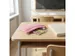 Trousse Kangaro plate 21x11cm rose pastel