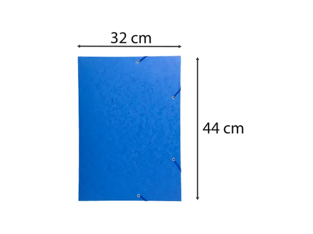 Elastomap met 3 kleppen glanskarton 600gm² A3 Assorti