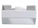 Porte-fiche pour planning Djois 48mm gris