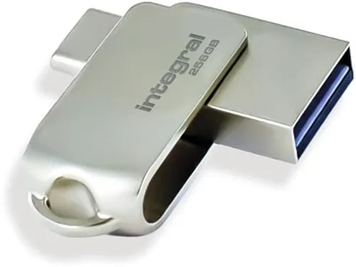 360-C Dual USB-C & USB 3.0 stick, 256 GB