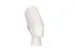 Koksmuts Monarch non woven viscose Wit 25cm met kroon 50 stuks