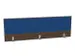 panneau de rehausse,p. table de bureau,NV brun caryer,BN6016-bleu