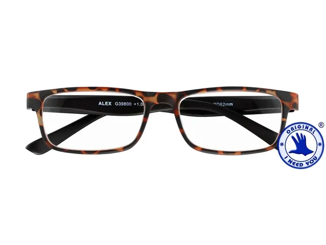 Leesbril I Need You +2.50 dpt Alex havanna-zwart