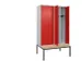locker voor scheiding van kleding,HxBxD 2120x1200x815mm,4vak