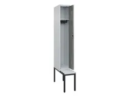 locker met bank,HxBxD 2120x300x815mm,1vak,vak B 300mm,cilinderslot