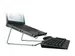 Laptopstandaard R-Go Steel Office Zilver voor laptops 10-22 inch