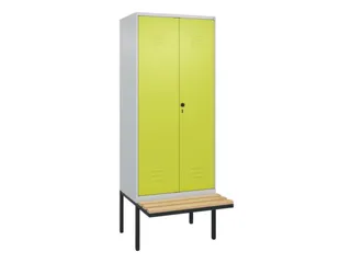 locker voor scheiding van kleding,HxBxD 2120x800x815mm,2vak - 1