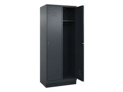 locker,HxBxD 1950x800x500mm,2vak,vak B 400mm,cil.-slot,sokkel