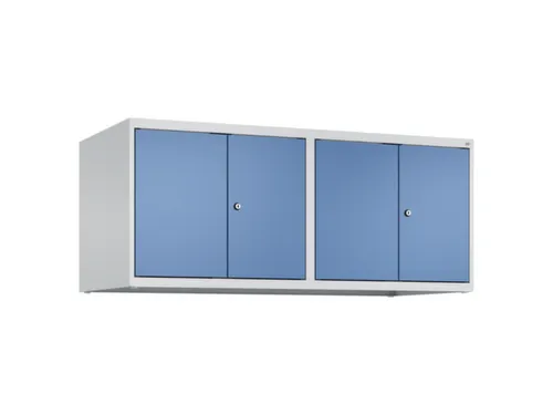 opzetkast,v. locker voor scheiding van kleding,4vak.,vak B 300mm