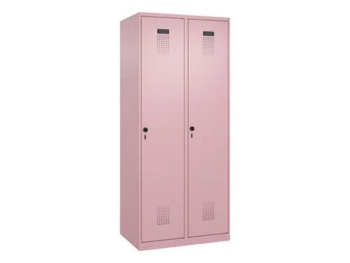 locker voor scheiding van kleding,HxBxD 1850x800x500mm,2vak